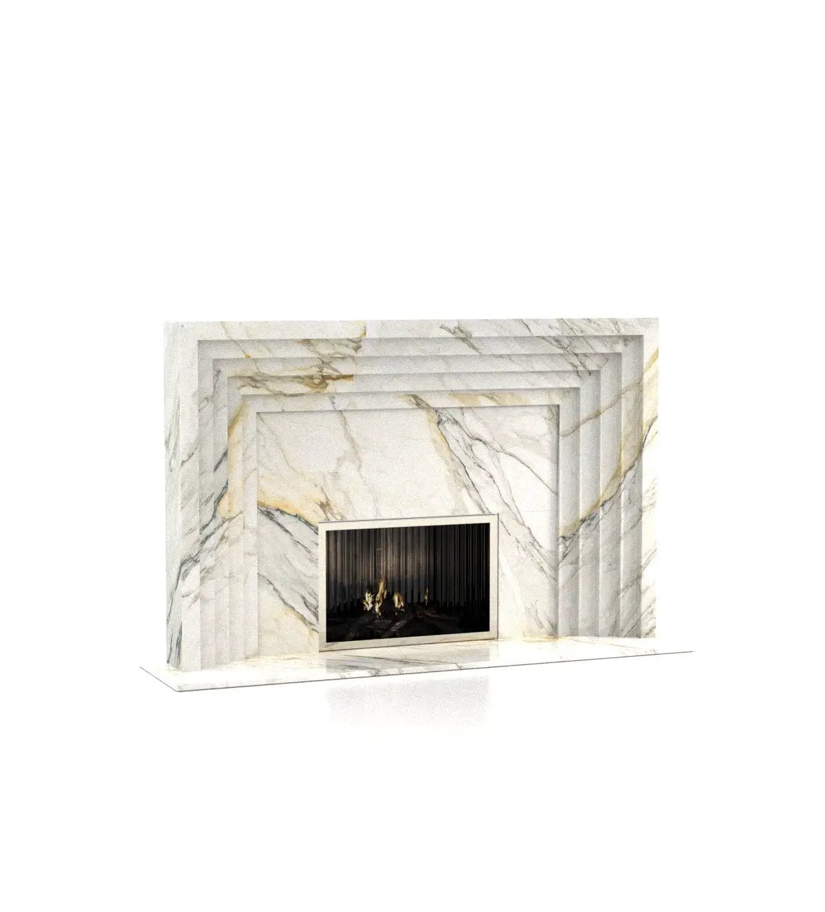 Colossus Fireplace by Zicana Boutique