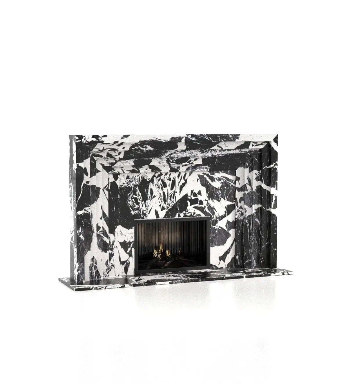 Colossus Fireplace by Zicana Boutique