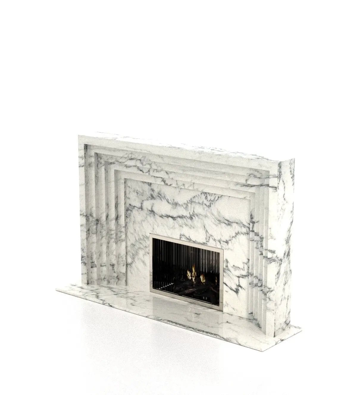 Colossus Fireplace by Zicana Boutique