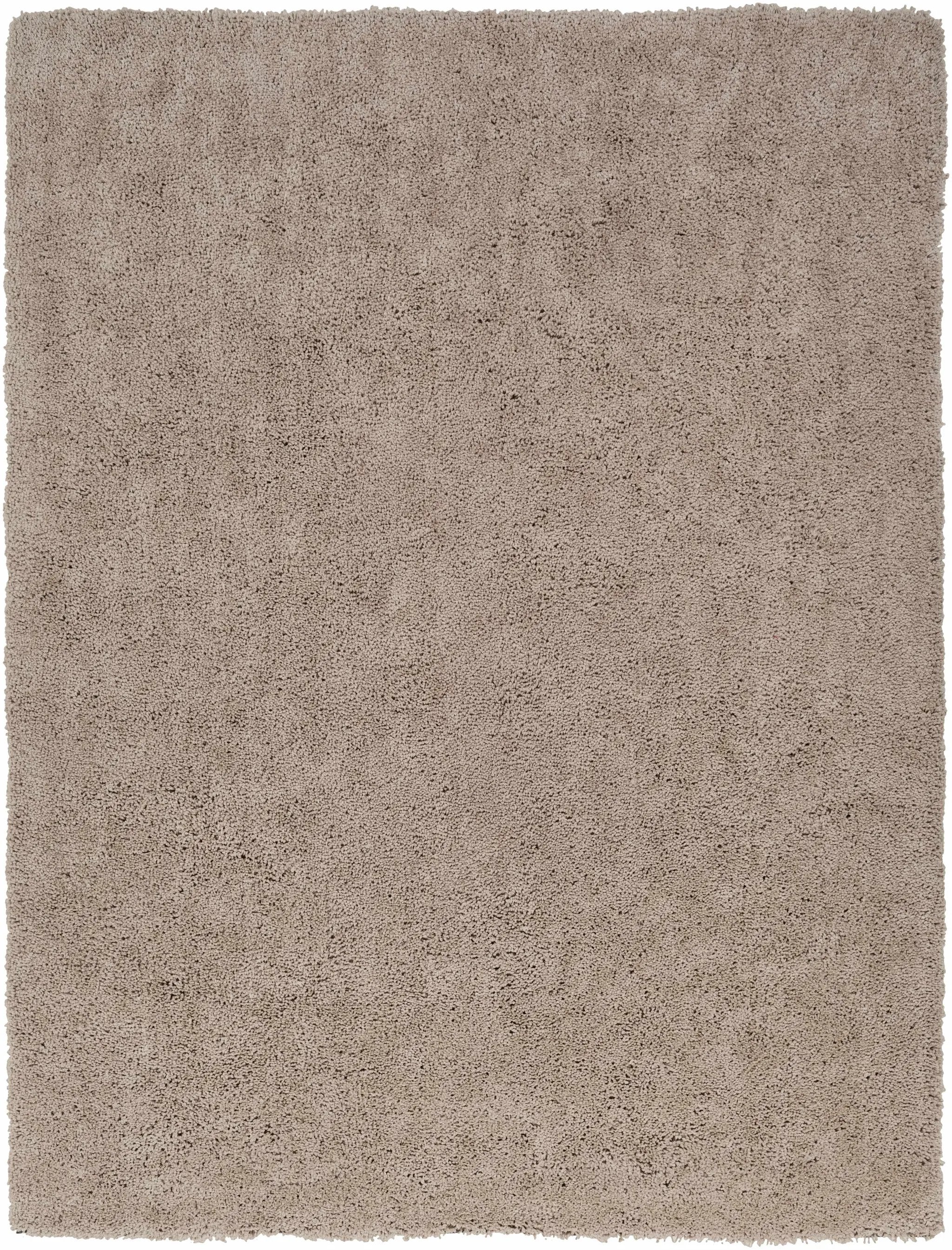 Tingly 2x3 Hand Woven Solid Cream Shag Rug - Clearance by Boutique Rugs