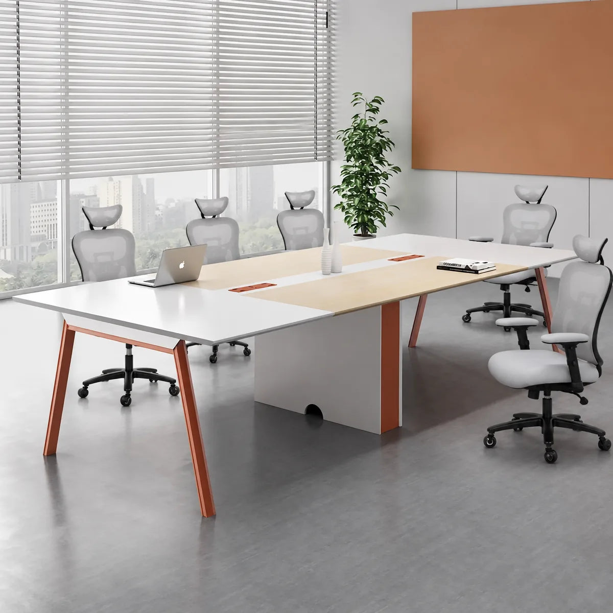 Comity · White Collaborative Meeting Table, photo 4 of 7