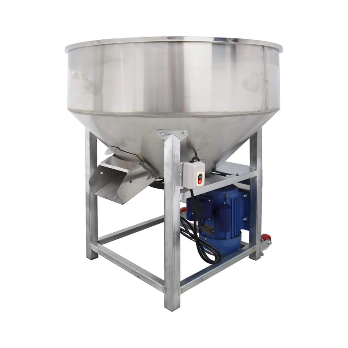 Commercial 110V 4KW Stainless Steel Vertical Feed Mixer Blender [NO PLUG] (SAK40326) by SAKSBY WHOLESALE