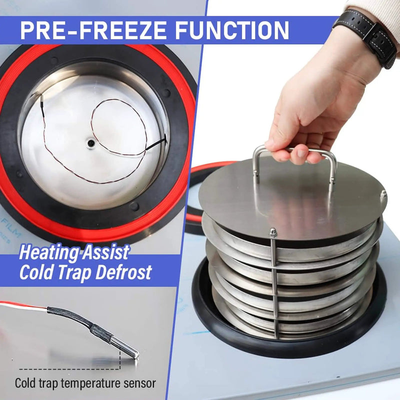 Commercial -60°C Laboratory Vacuum Freeze Dryer With Pre Cooling (SAK74152) by SAKSBY WHOLESALE