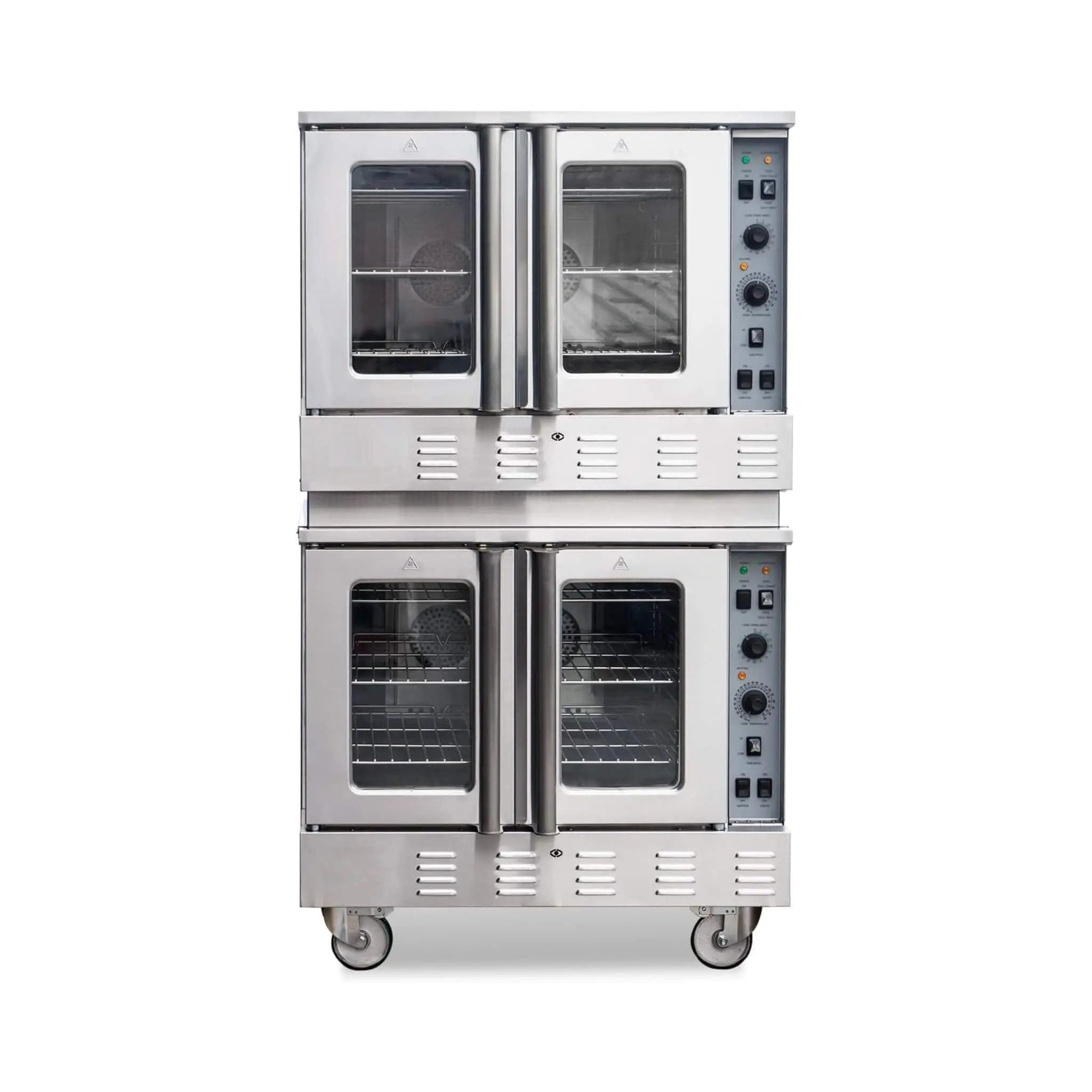Commercial Double-Stack 160K BTU 2-Burner Stainless Steel Gas Stock Pot Range (SAK18763) by SAKSBY WHOLESALE