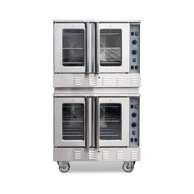 Commercial Double-Stack 160K BTU 2-Burner Stainless Steel Gas Stock Pot Range (SAK18763) by SAKSBY WHOLESALE