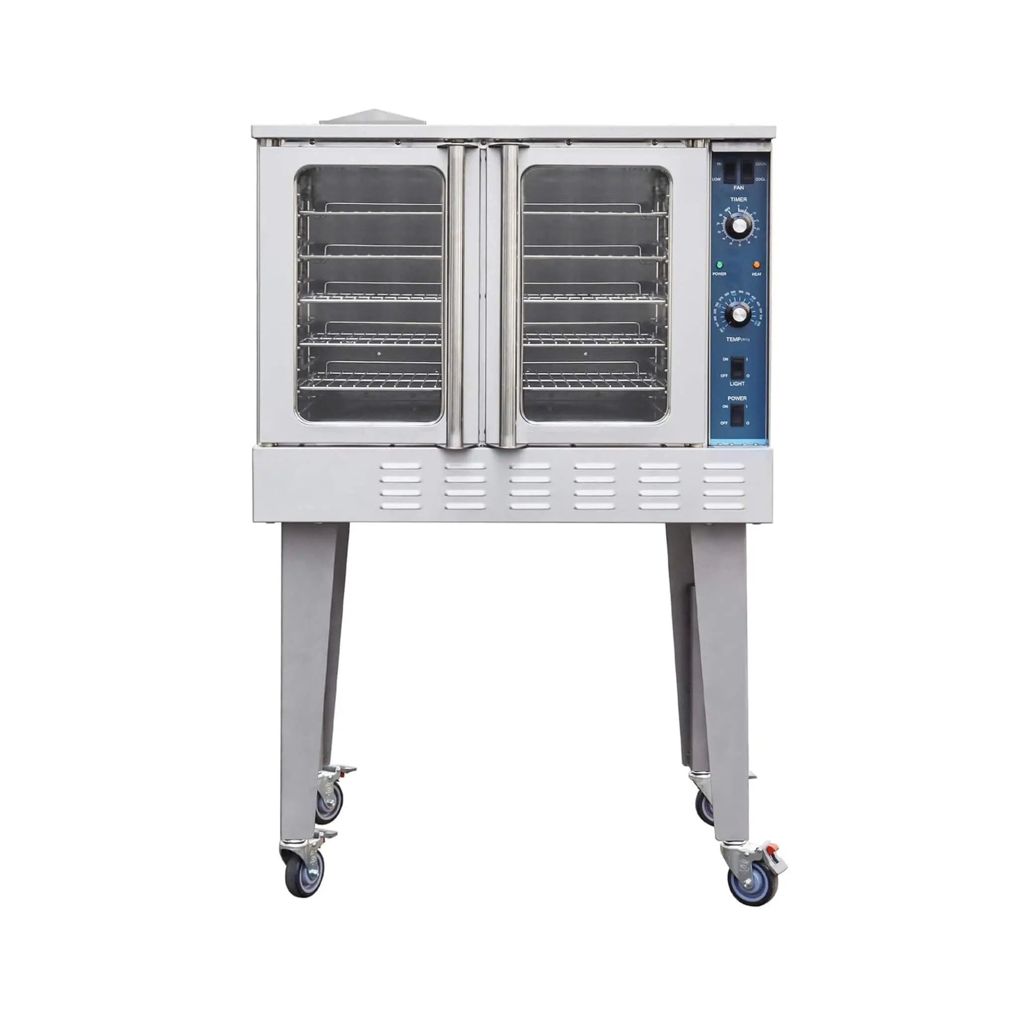 Commercial Full-Size Natural Gas/Propane Single-Deck Convection Oven (SAK87125) by SAKSBY WHOLESALE