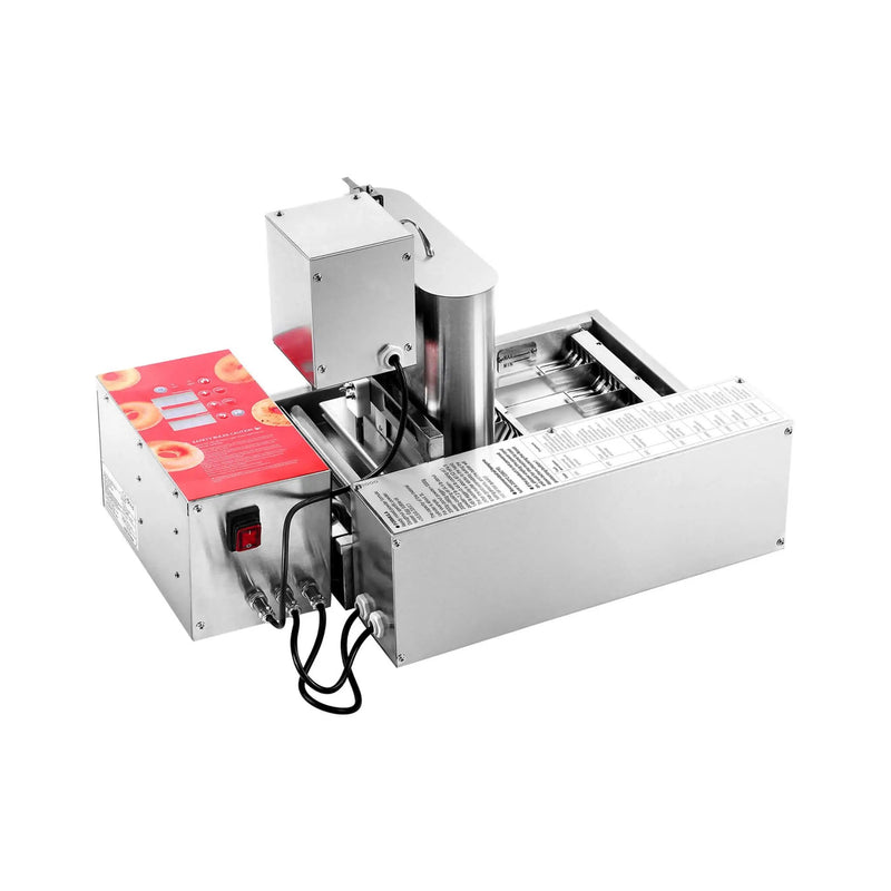Commercial Fully-Automatic 4-Row Stainless Steel Donut Maker Machine (SAK96740) by SAKSBY WHOLESALE
