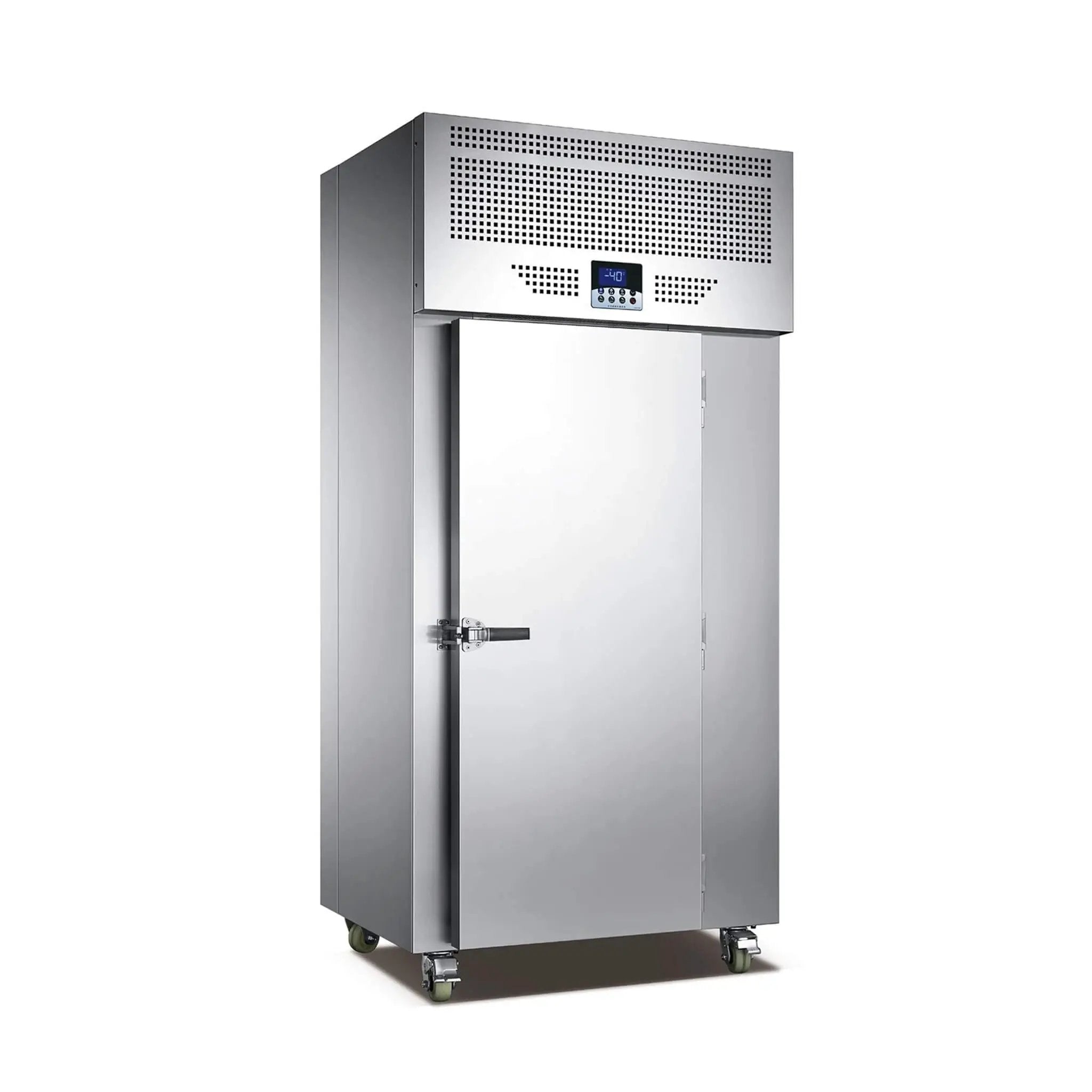 Commercial Heavy-Duty 15-Tray Blast Chiller Freezer Cabinet With Trolley Cart (SAK57249) by SAKSBY WHOLESALE