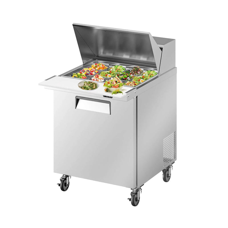 Commercial Stainless Steel Sandwich Prep Table Refrigerator (SAK19586) by SAKSBY WHOLESALE