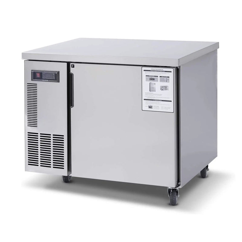 Heavy-Duty Commercial Stainless Steel Undercounter Worktop Freezer (SAK47218) by SAKSBY WHOLESALE