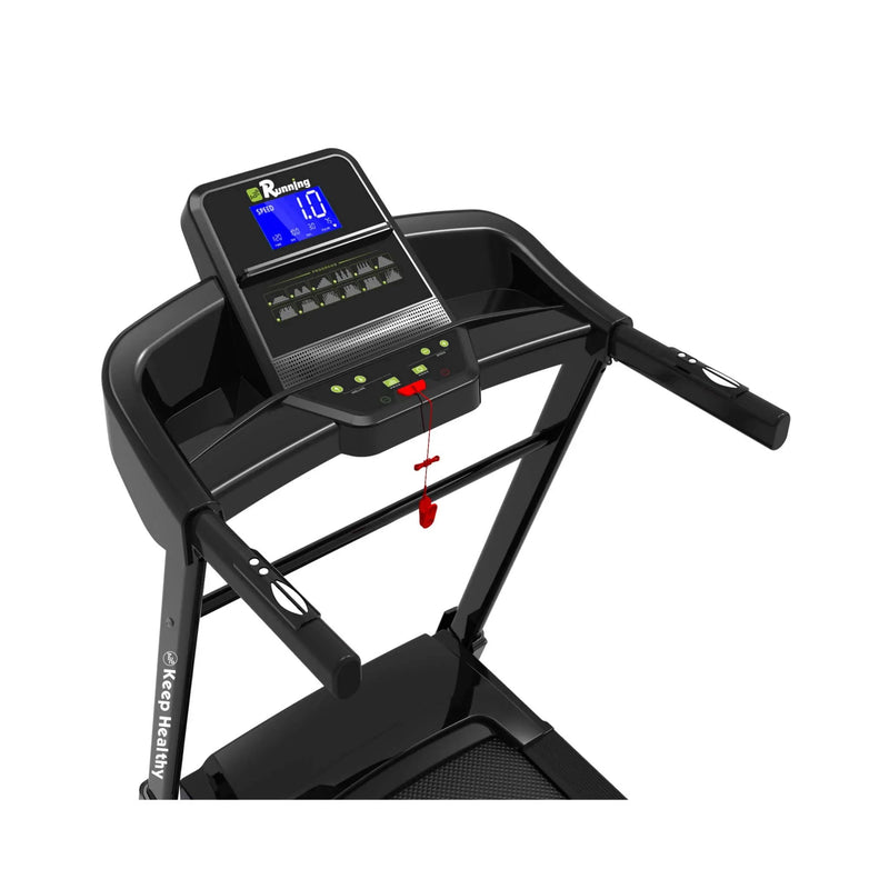 Rovix Compact 3.5HP Foldable Electric Treadmill With Bluetooth, LCD Display & 12 Pre-Set Running Programs (SAK25879) by SAKSBY WHOLESALE