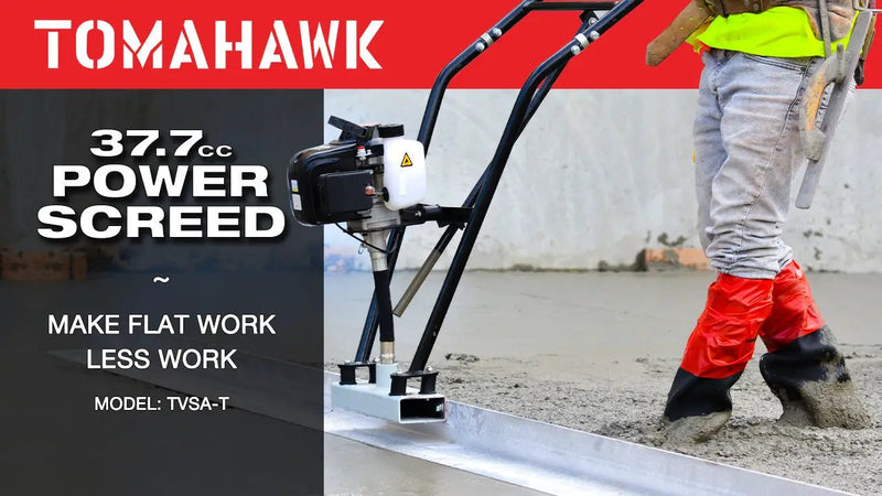 Tomahawk Concrete Power Screed Dual Aluminum Blade Bundle (Choose 2 Boards) by Tomahawk Power