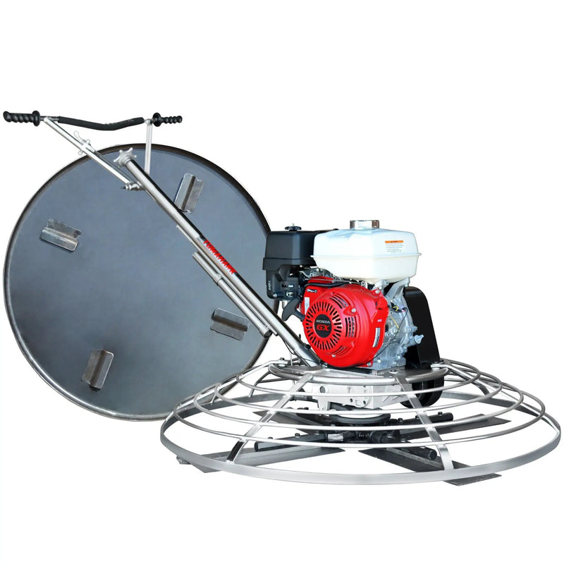 36" Concrete Power Trowel 5.5HP Honda with Float Pan Cement Finishing Tool by Tomahawk Power