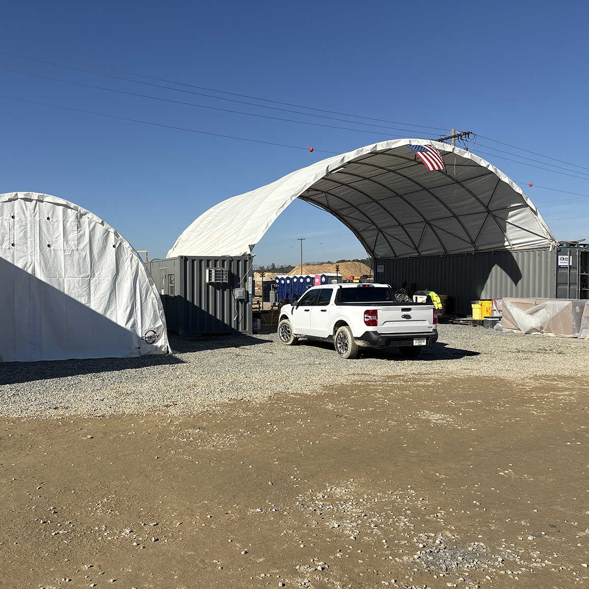 20'x40' Shipping Container Canopy Shelter by Chery Industrial