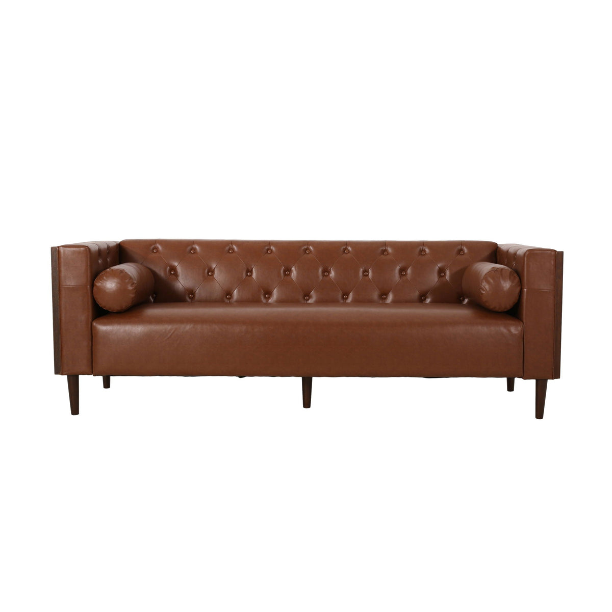Contemporary 3 Seater Sofa with Tufted Design - Available in Multiple Colors, photo 3 of 12