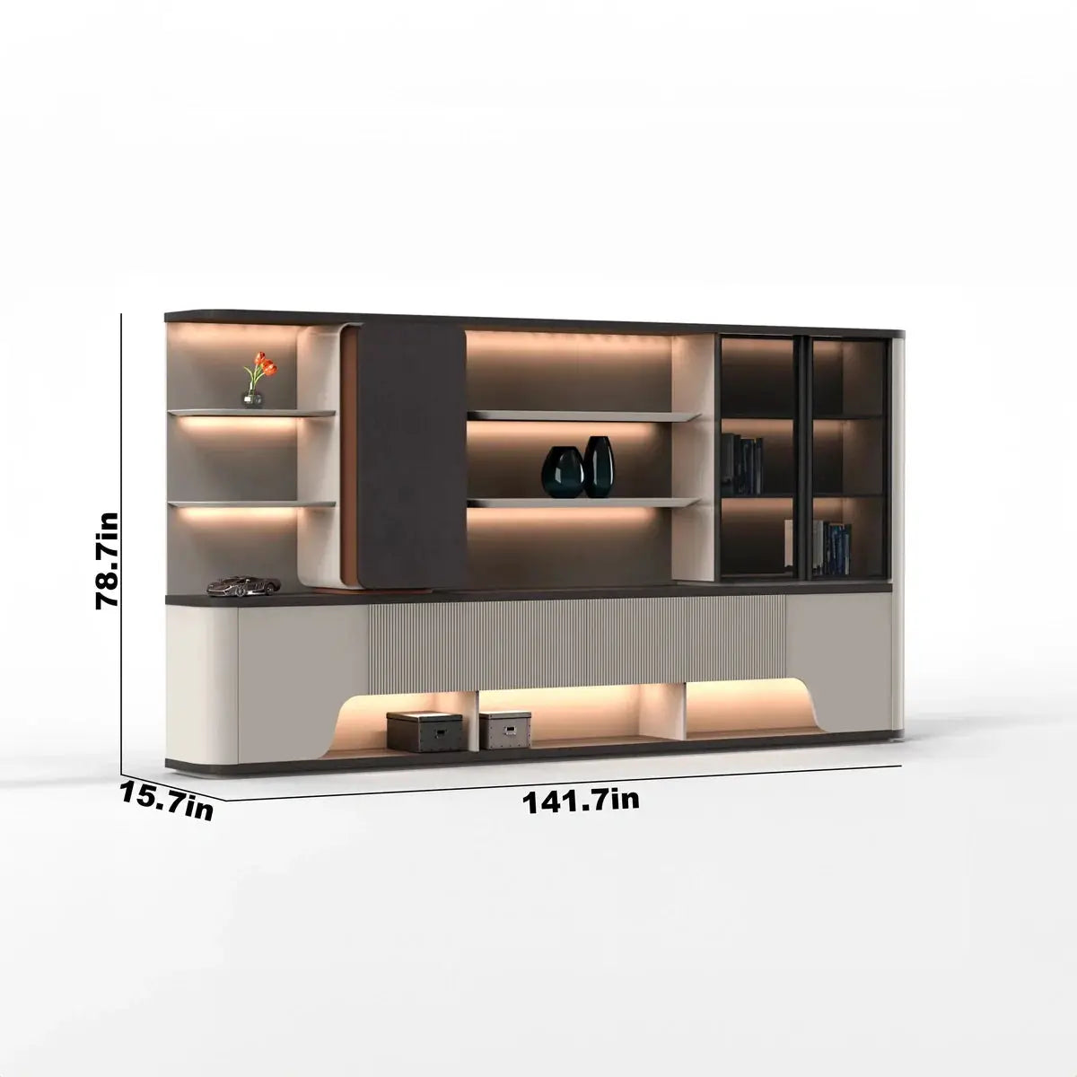Merit · Mixed Media Office Shelves & Storage Cabinets by Arc Grove