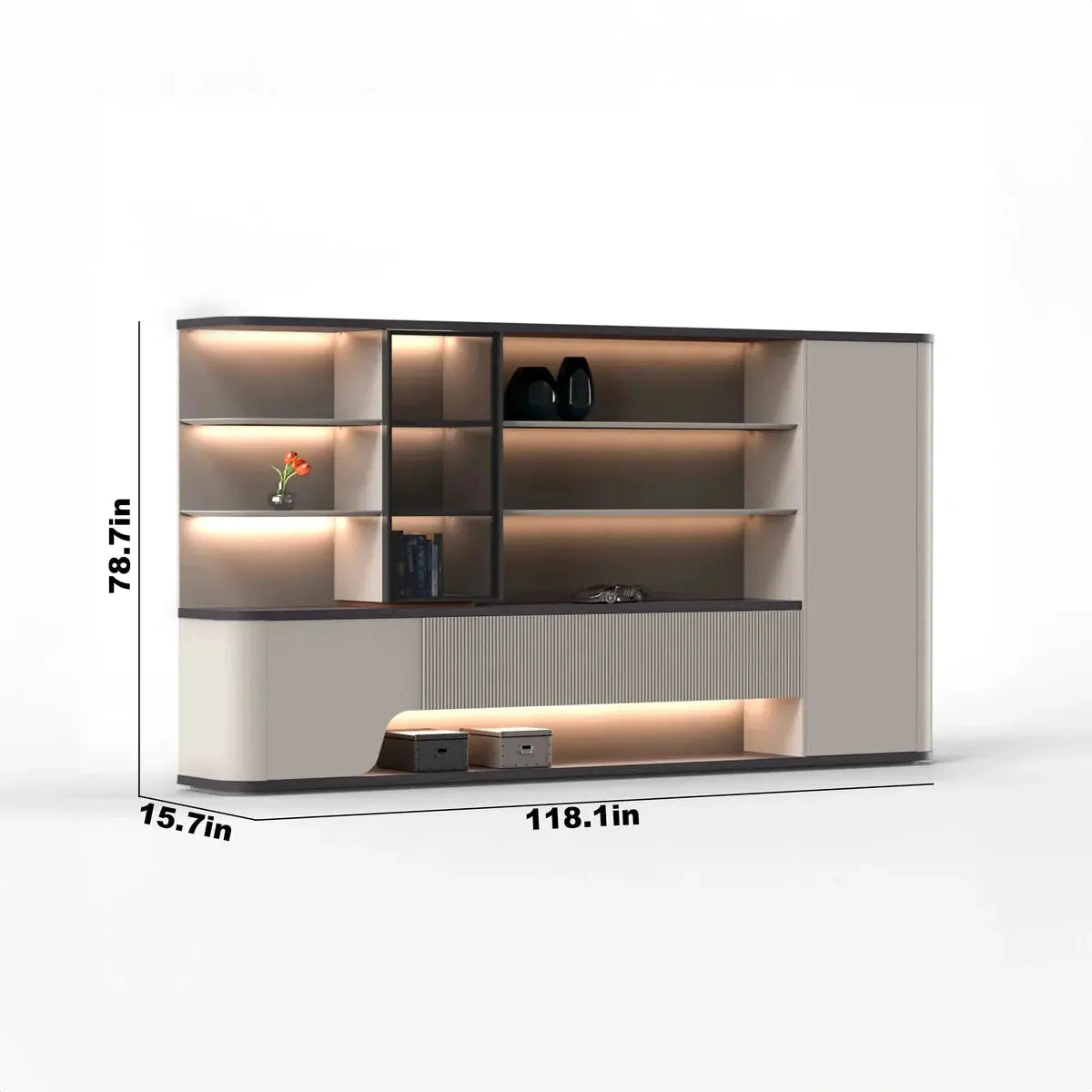 Merit · Mixed Media Office Shelves & Storage Cabinets by Arc Grove