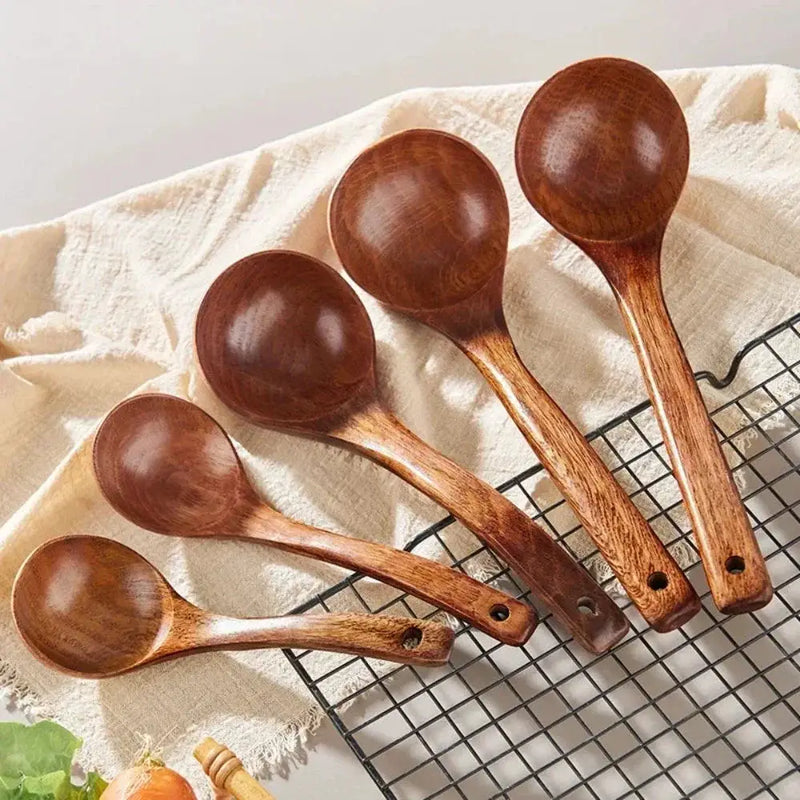 Cooking Spoons - Eco Friendly Wooden by House Of Avana