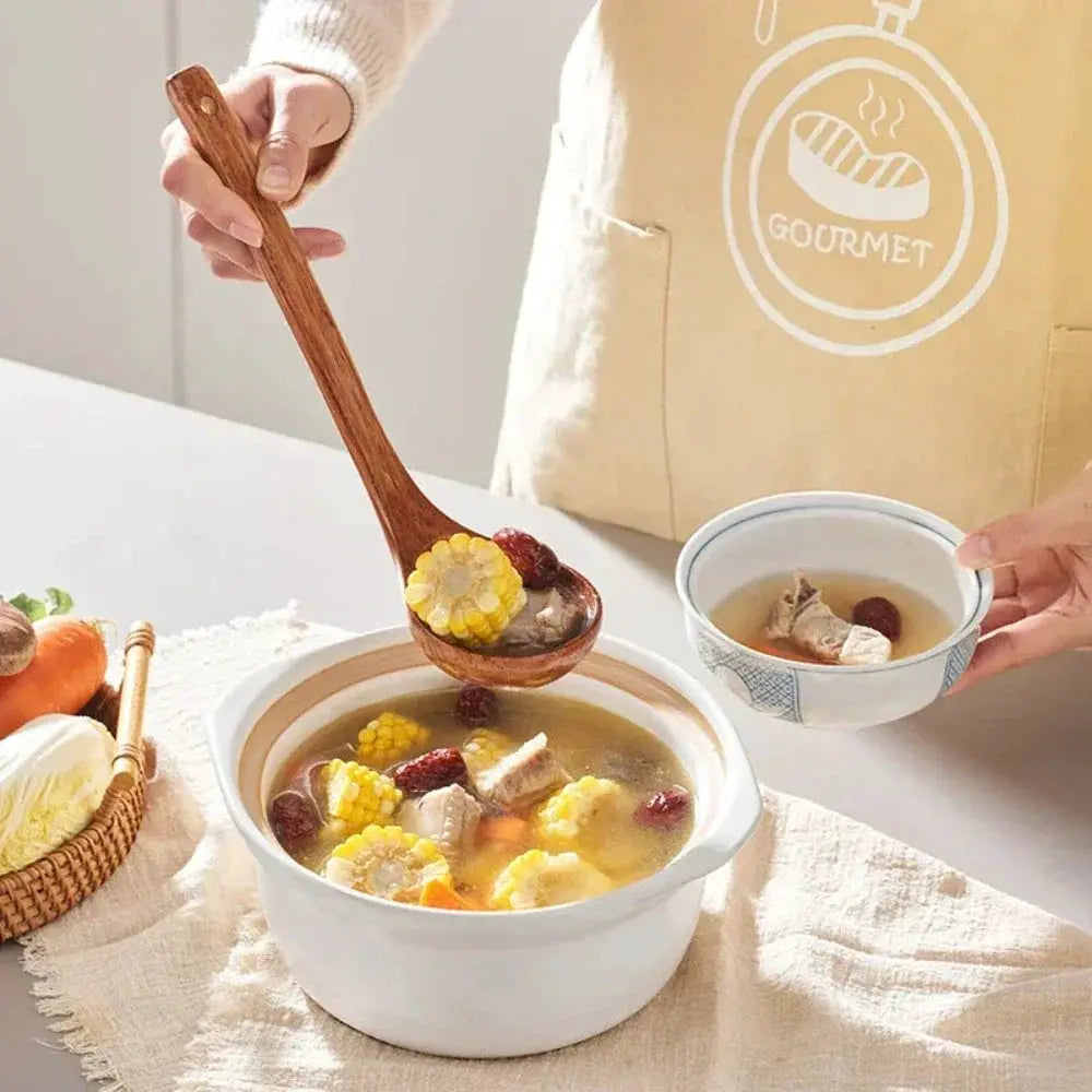 Cooking Spoons - Eco Friendly Wooden by House Of Avana