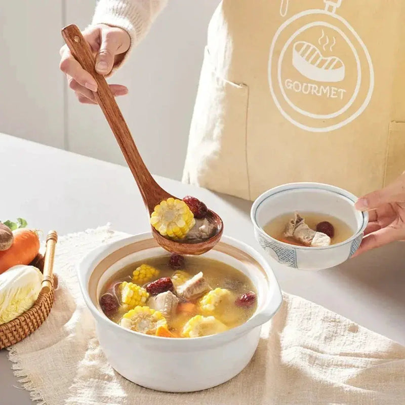 Cooking Spoons - Eco Friendly Wooden by House Of Avana
