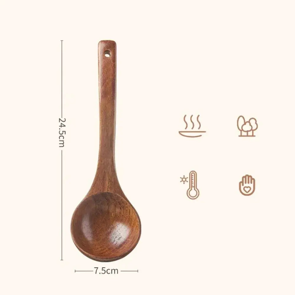 Cooking Spoons - Eco Friendly Wooden by House Of Avana