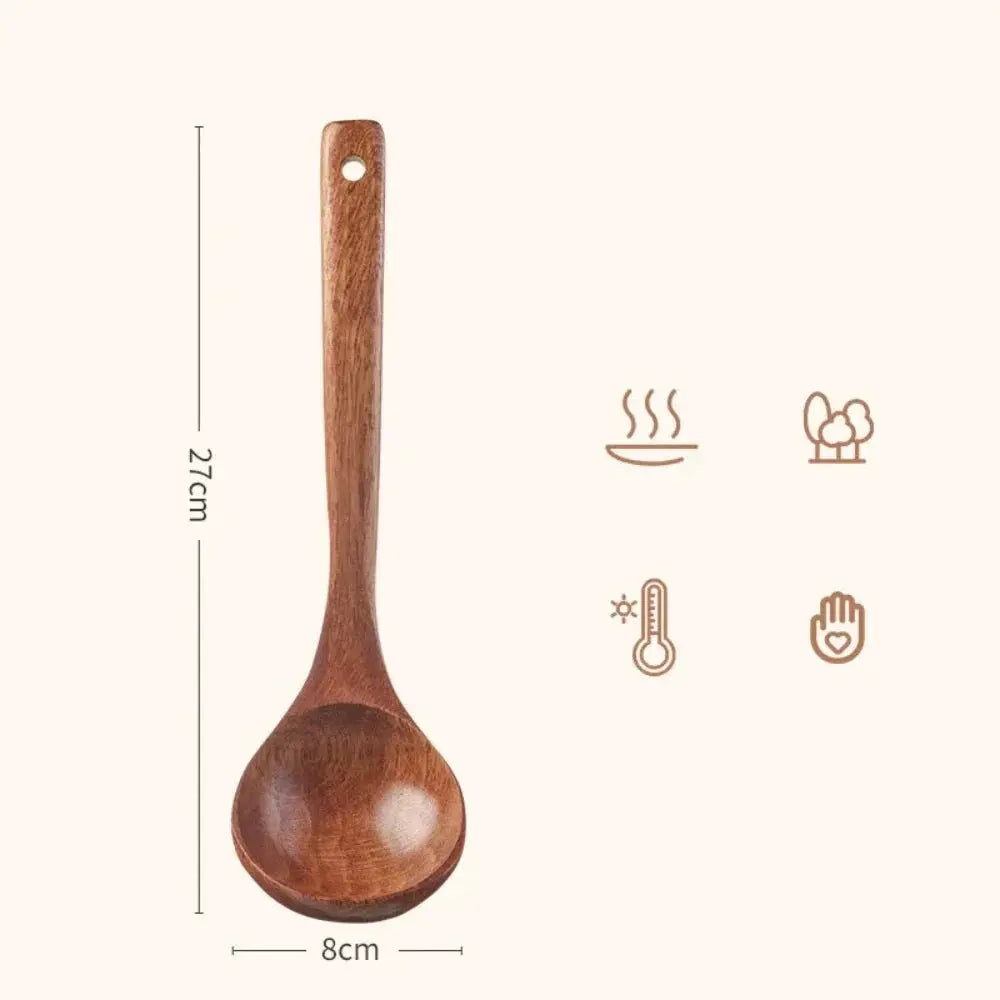 Cooking Spoons - Eco Friendly Wooden by House Of Avana