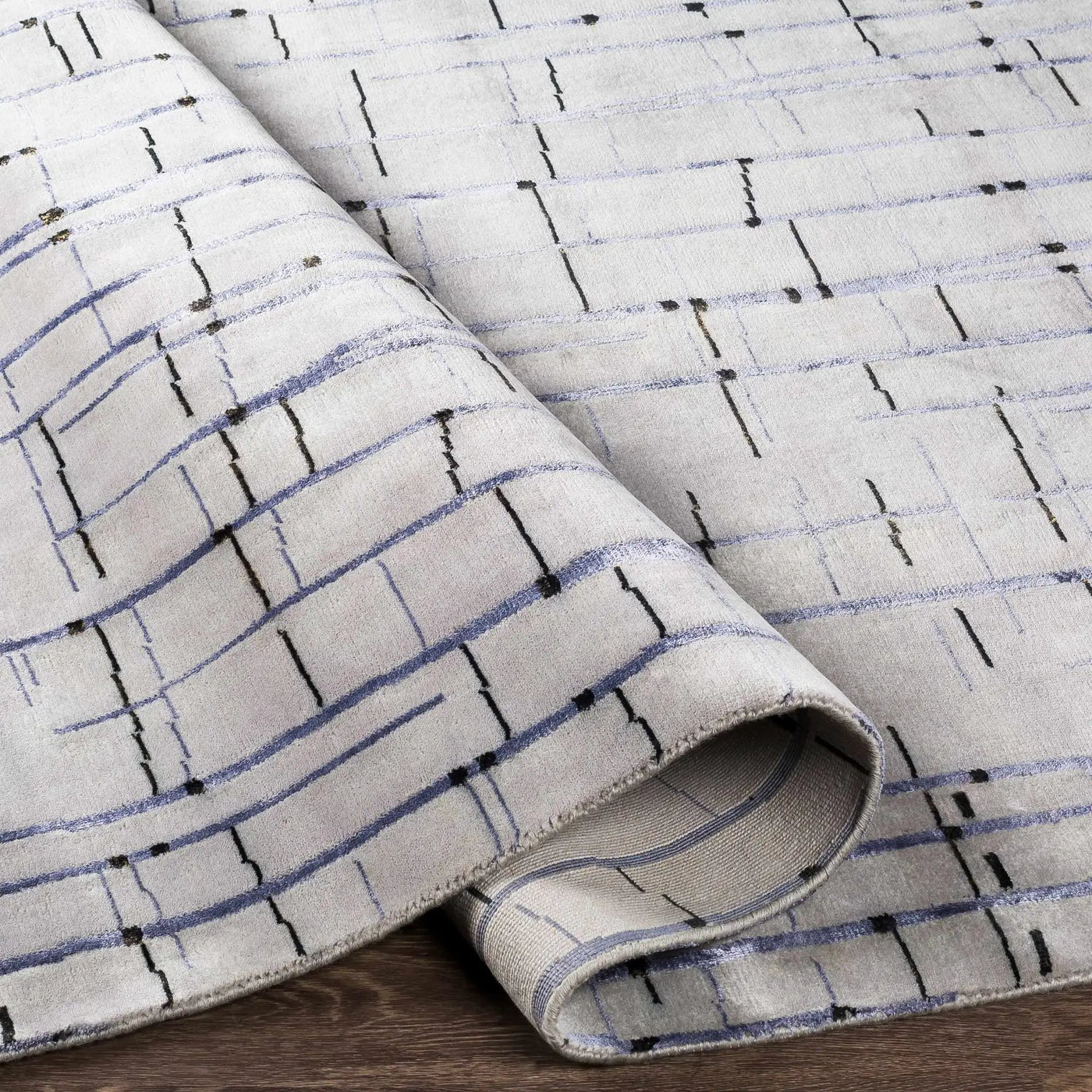 Copake Wool&Viscose Rug - Clearance by Boutique Rugs