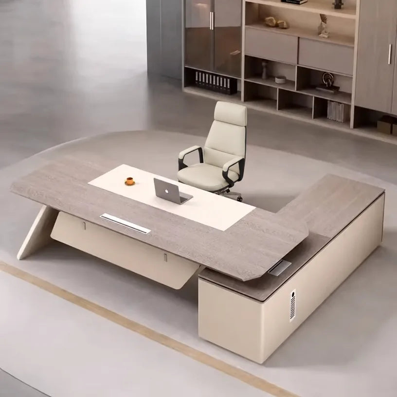 Copley · Modern L-Shaped Executive Desk, photo 5 of 13