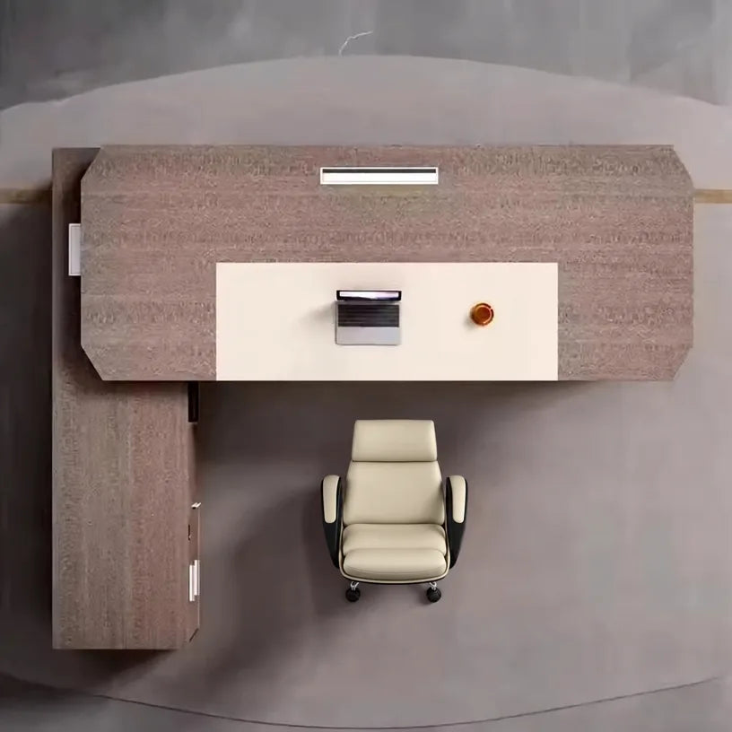 Copley · Modern L-Shaped Executive Desk, photo 6 of 13