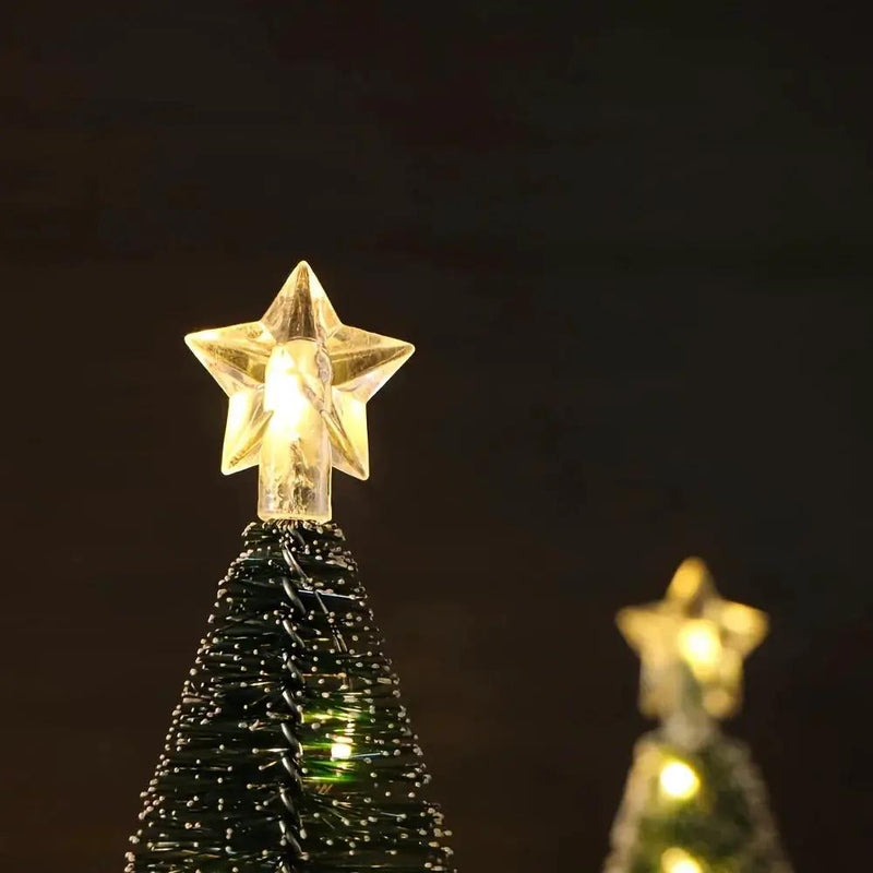 Copper LED Wire Light Tree Christmas Decoration by House Of Avana