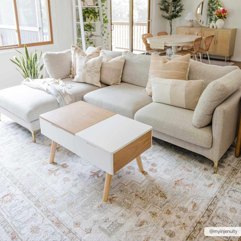 Dieppe Thick Luxe Statement Rug by Boutique Rugs