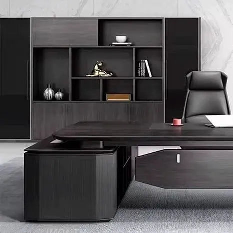 Winsor · Office Shelves & Storage with Suit Closet by Arc Grove