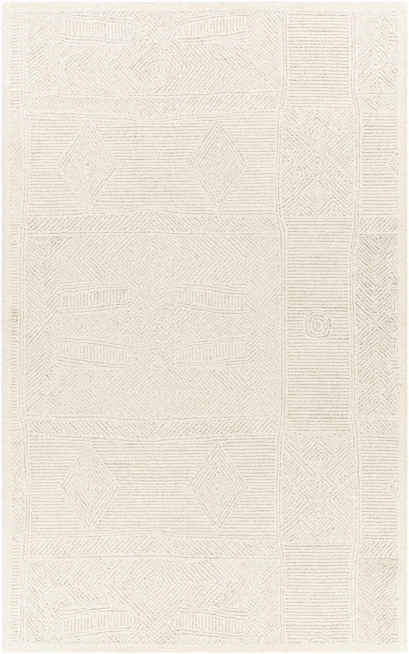 Cork Textured Wool Rug by Boutique Rugs