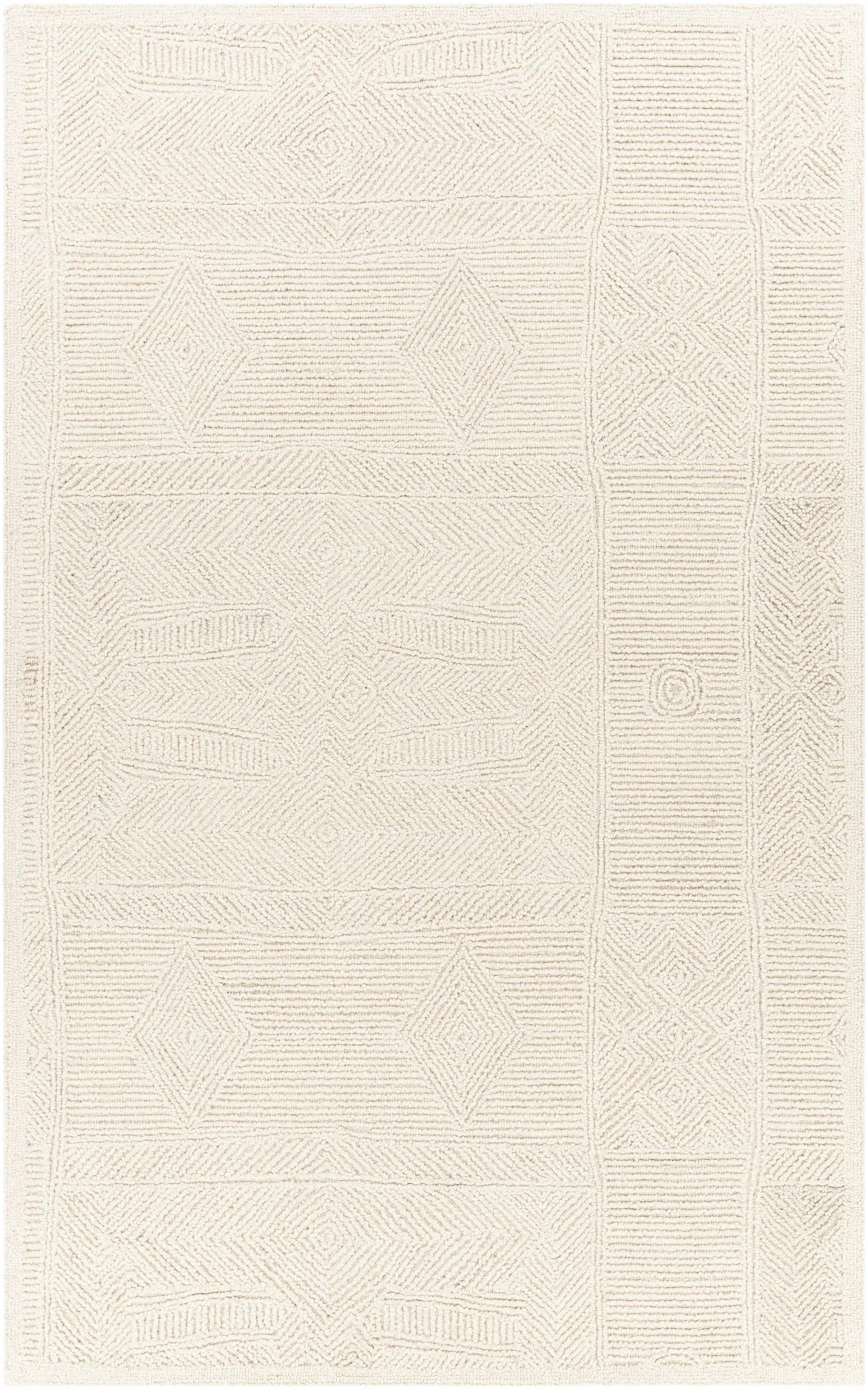 Cork Textured Wool Rug by Boutique Rugs