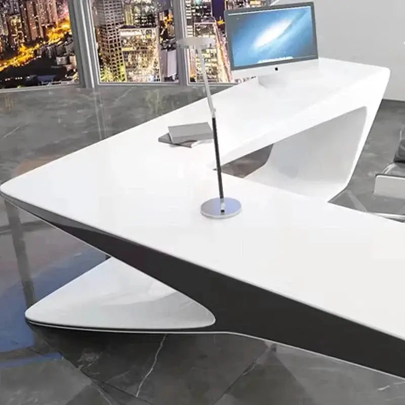 Chevron · L-Shaped Executive Desk by Arc Grove