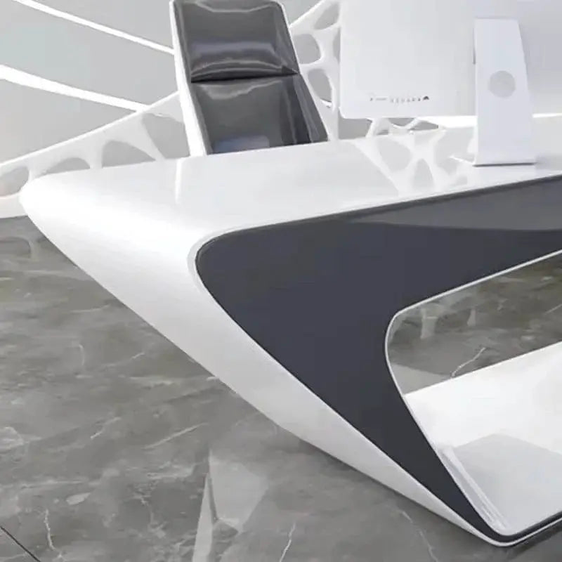 Chevron · L-Shaped Executive Desk by Arc Grove