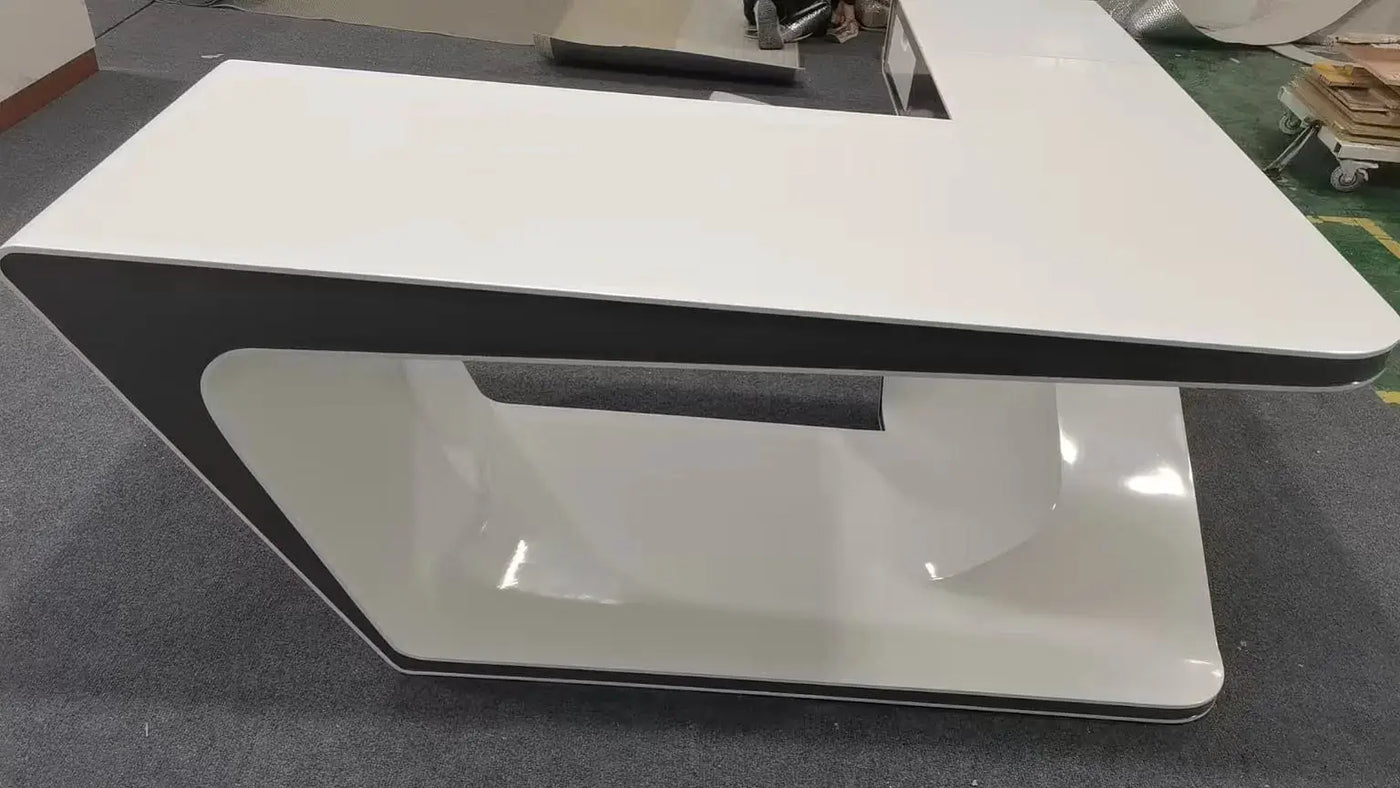 Chevron · L-Shaped Executive Desk by Arc Grove