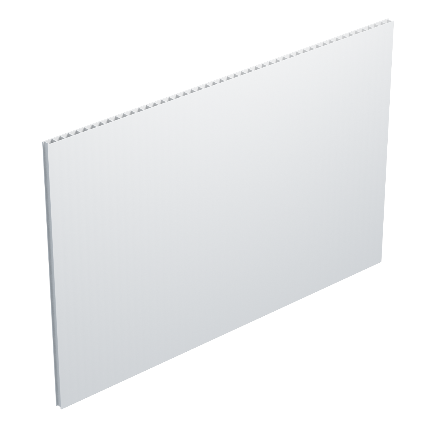 Corrugated Plastic Sheets - 24 x 36 inches - Acoustic Foam Backing