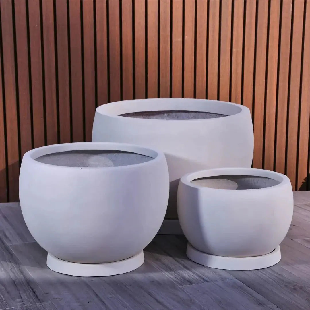 Corsica Lightweight Planter Fiber Series by ModaConcrete - Direct source for architectural and precast concrete