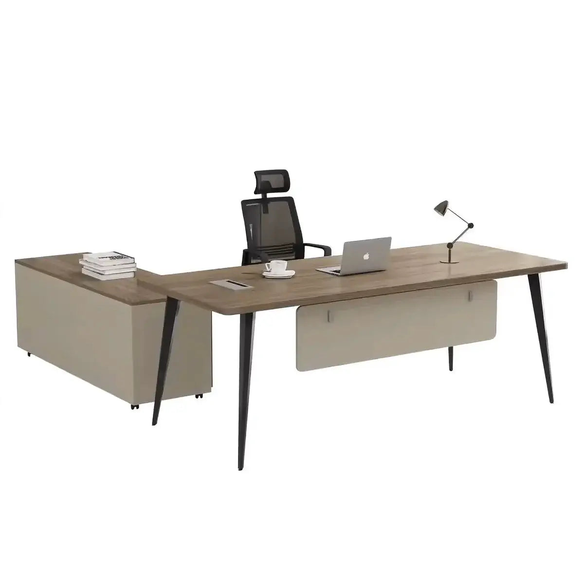 Tawn · Office Desk w/ Mobile Storage by Arc Grove