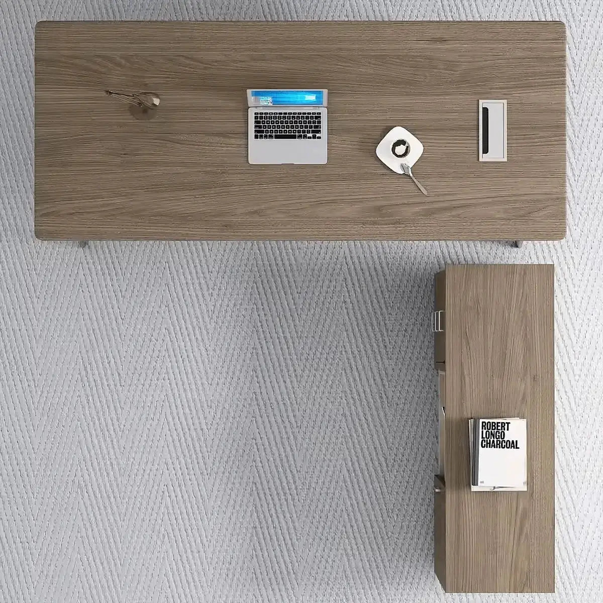 Tawn · Office Desk w/ Mobile Storage by Arc Grove