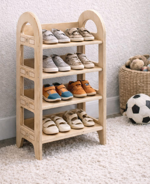 CORY- Toddler Shoe Tower by Bush Acres