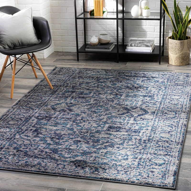 Costigan Traditional Navy Rug by Boutique Rugs