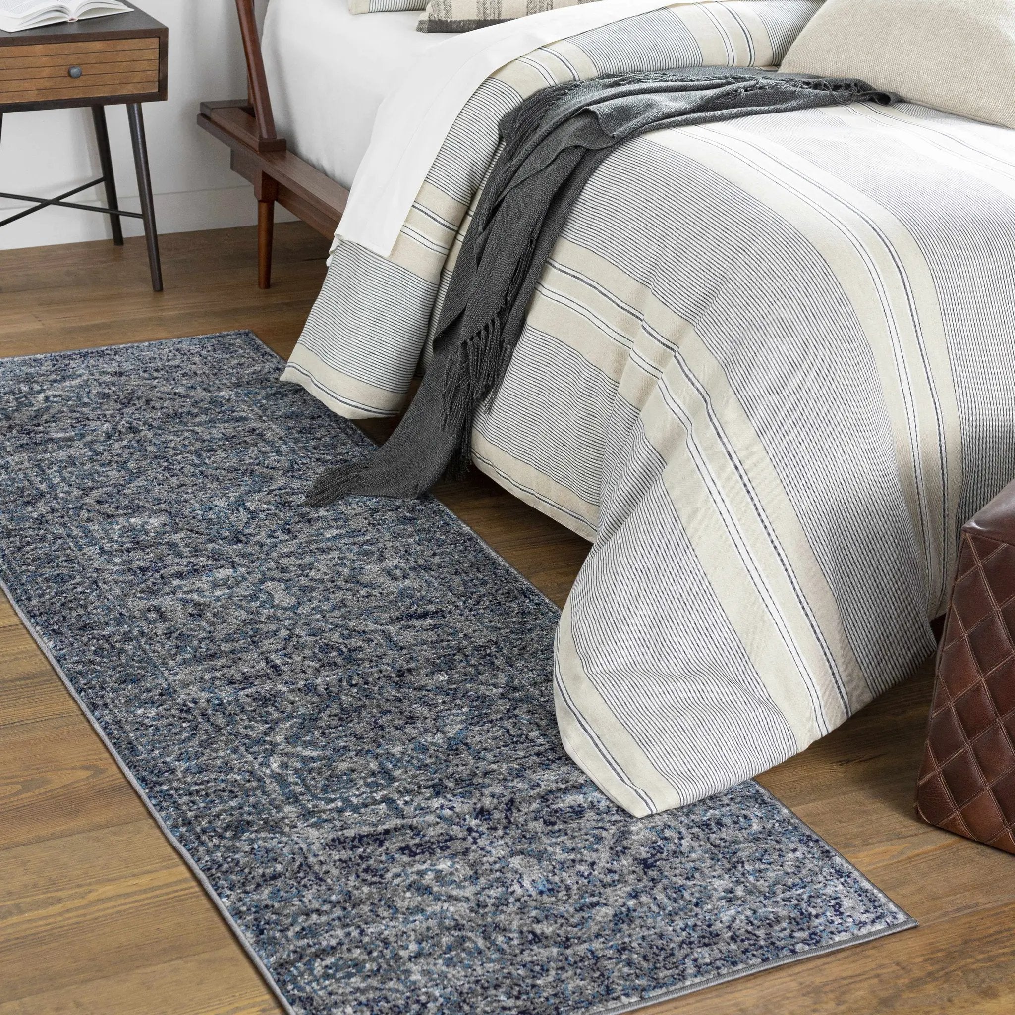 Costigan Traditional Navy Rug by Boutique Rugs