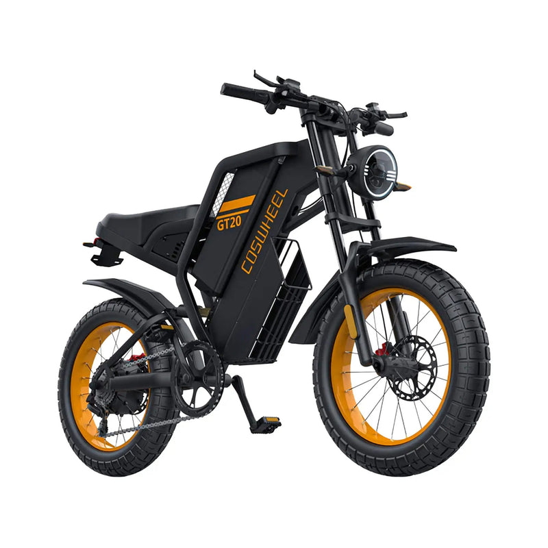 Coswheel GT20 48V/25AH 1500W Full-Suspension Fat Tire Electric Bike (SAK64092) by SAKSBY WHOLESALE