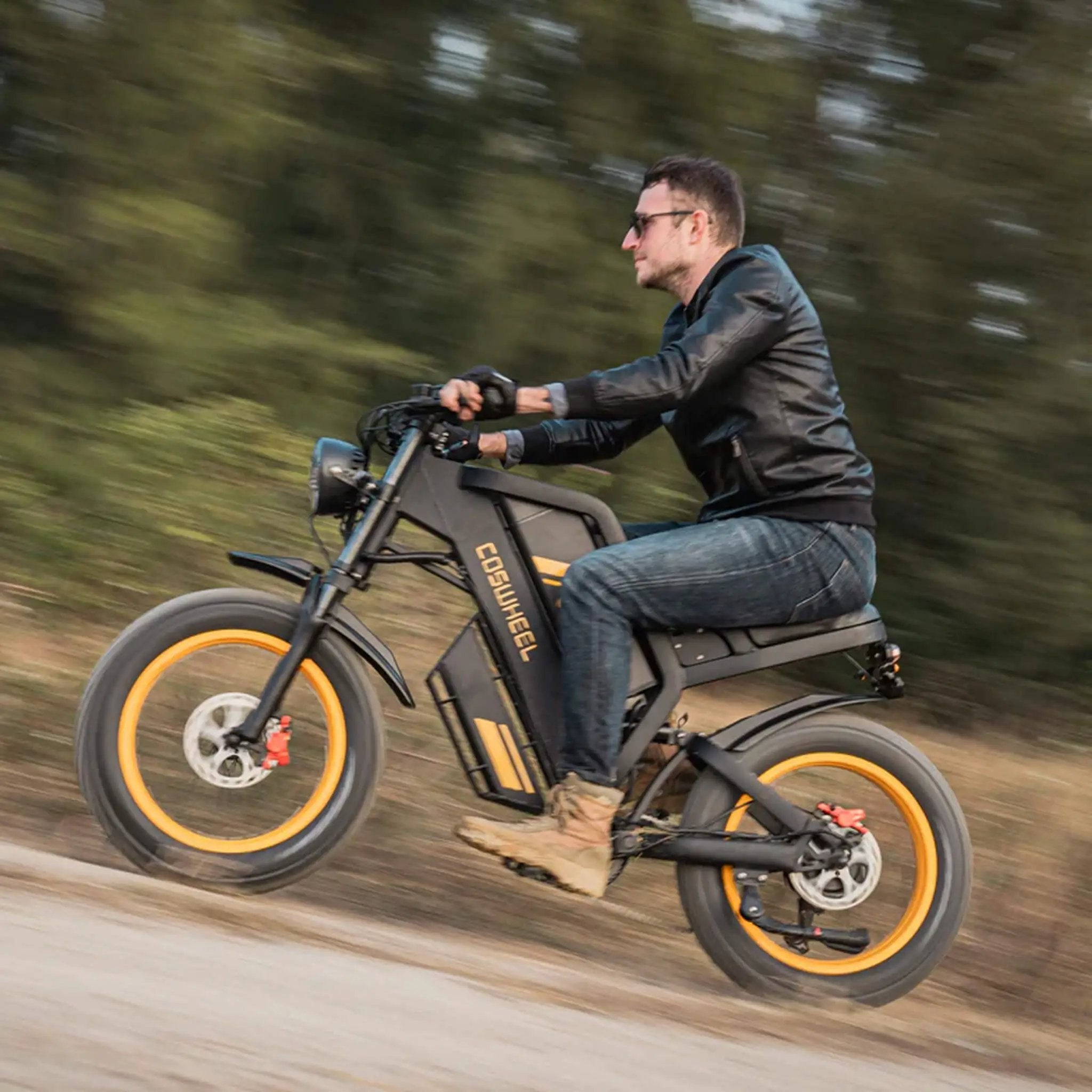 Coswheel GT20 48V/25AH 1500W Full-Suspension Fat Tire Electric Bike (SAK64092) by SAKSBY WHOLESALE