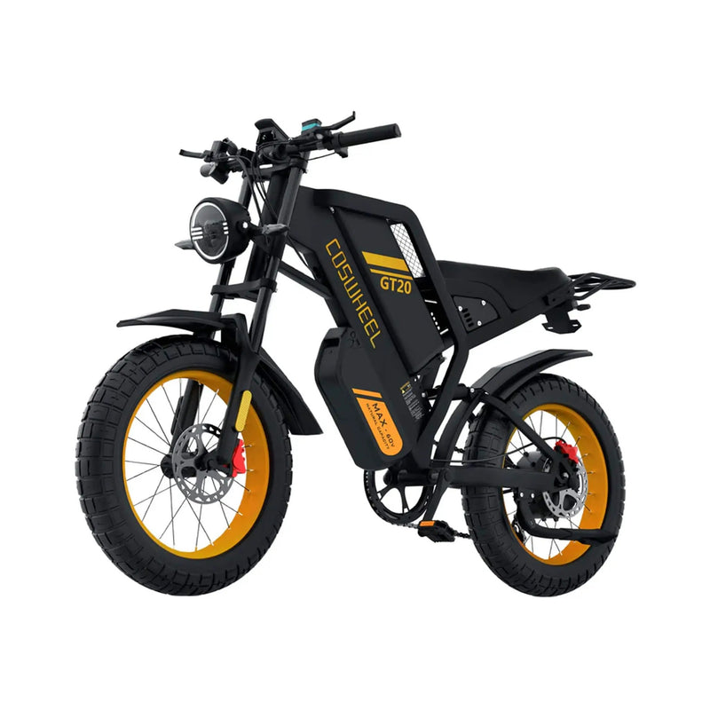 Coswheel GT20 Max 60V/40AH 2000W Dual-Battery Fat Tire Electric Bike (SAK30971) by SAKSBY WHOLESALE