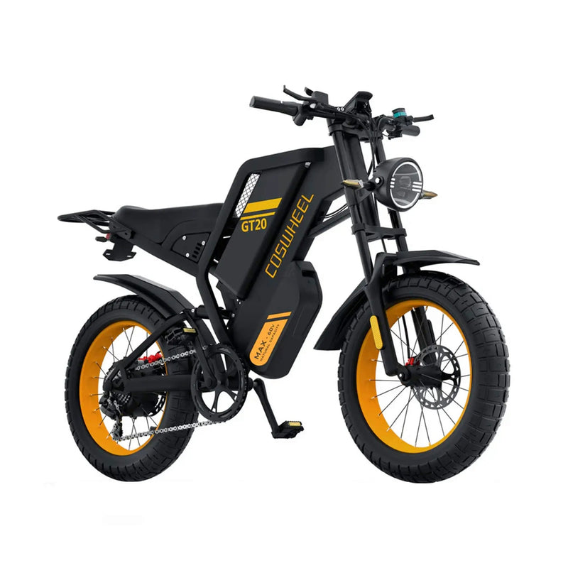 Coswheel GT20 Max 60V/40AH 2000W Dual-Battery Fat Tire Electric Bike (SAK30971) by SAKSBY WHOLESALE