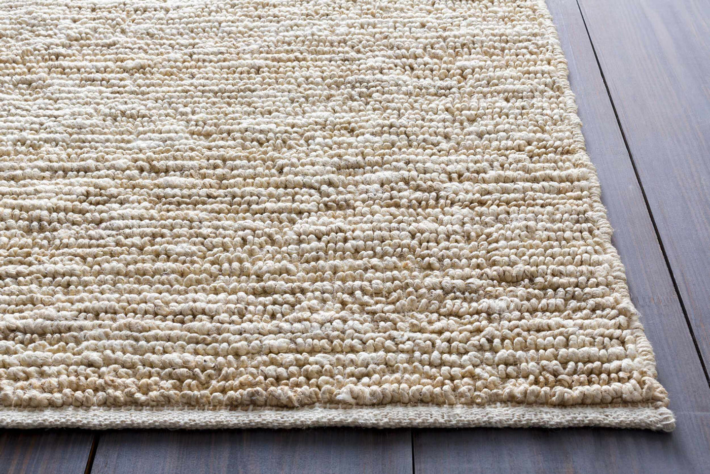 Glover Bleached Braided Jute Carpet by Boutique Rugs