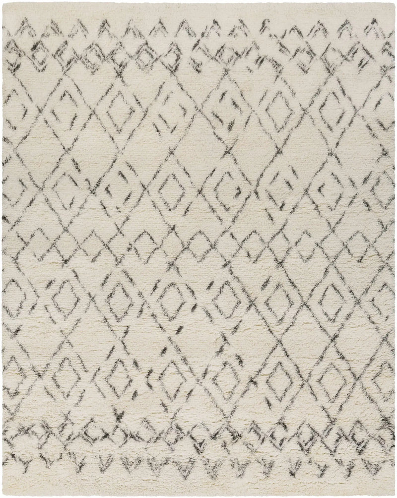 Cotgrave 2x3 Cream Trellis Small Wool Rug - Clearance by Boutique Rugs